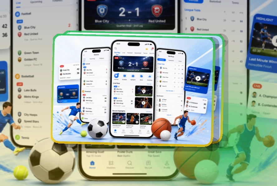 友博体育 App体验细节整理 页面展示